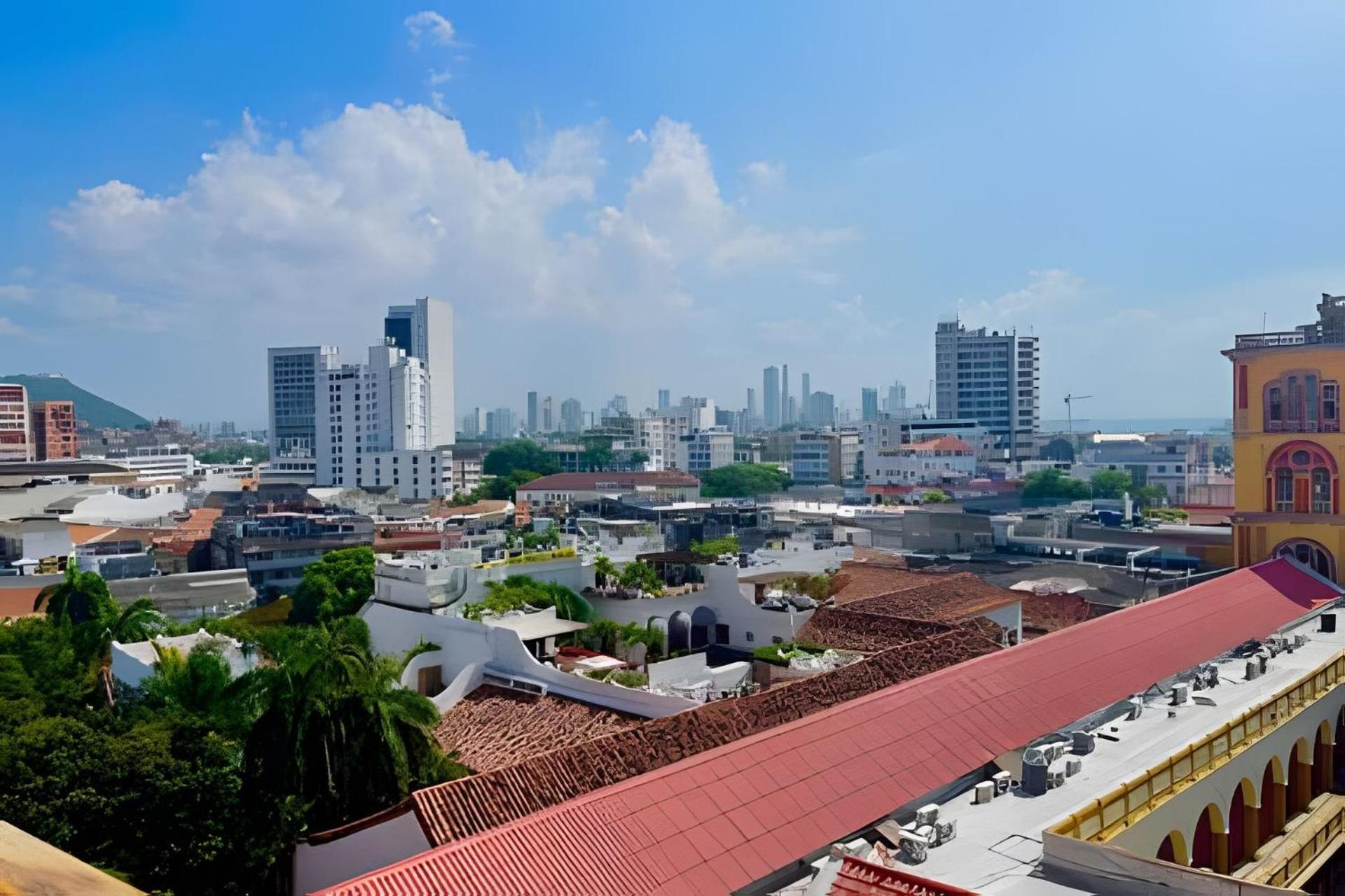 704 Puesta De Sol Apto En Cartagena Ngoại thất bức ảnh